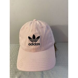 Adidas pink baseball cap hat os Trefoil